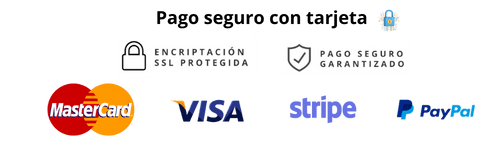 Métodos de Pago Seguros: Visa, Mastercard, Stripe, PayPal y SSL